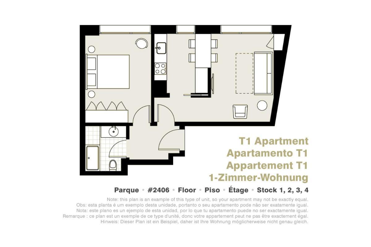 Lisbon Serviced Apartments - Parque Bagian luar foto